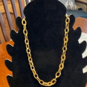 Stella and Dot Elegant Gold Chain Necklace